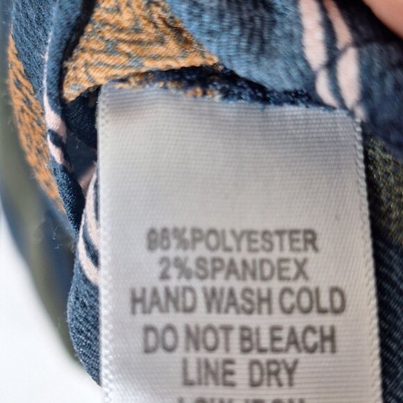 Monteau cold shoulder striped shirt size medium - Picture 3 of 7